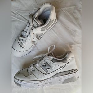 New Balance 550 White/Grey Sneakers - Size 8 US Womens
